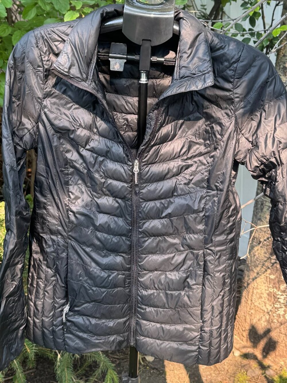 HEATKEEP Lightweight Packable Black Puffer Jacket Size Small